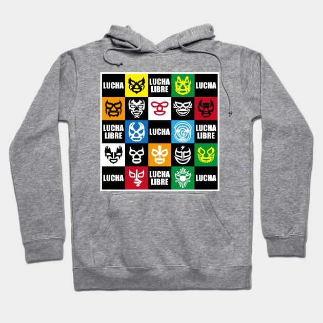 LUCHA#35c Hoodie by RK58